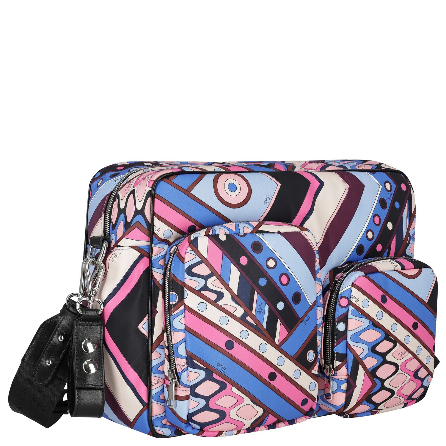 Pink & Blue Vivara Baby Changing Bag, 2, hi-res image number null