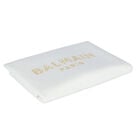 بطانية بالشعار باللون الأبيض, 1, hi-res