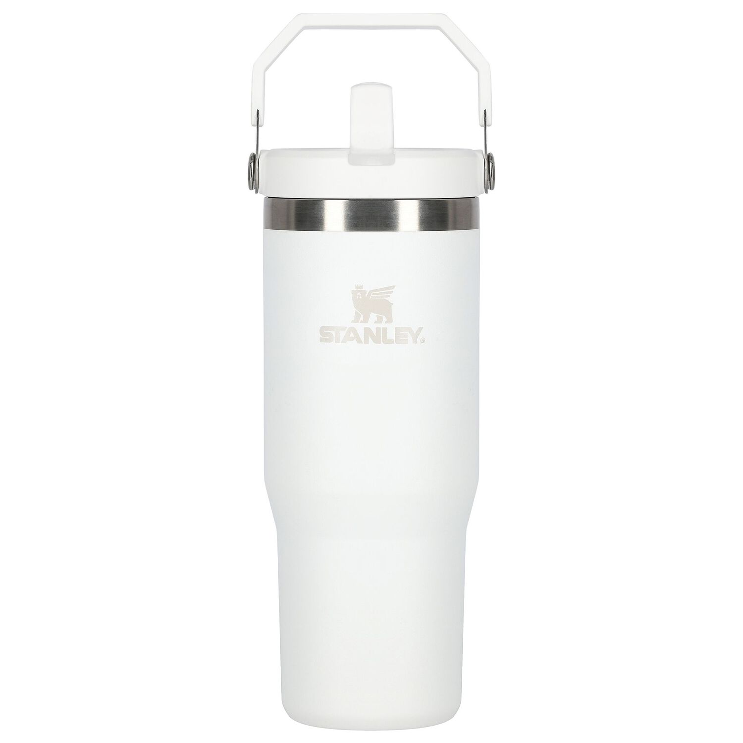White Ice Flow Flip Straw Tumbler, 4, hi-res image number null