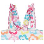 بيكيني للبنات بنقشة زهور متعدد الألوان , 1, hi-res