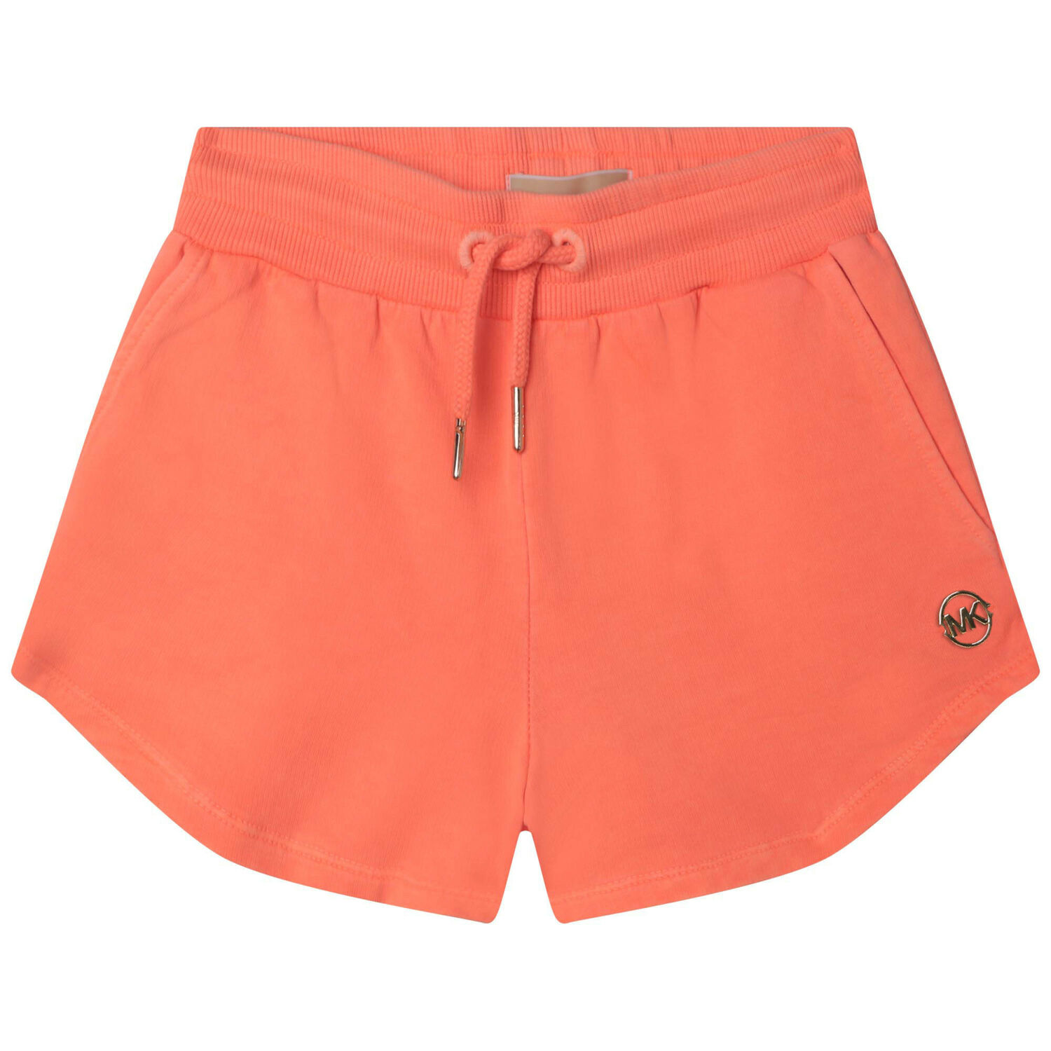Girls Orange Logo Shorts, 2, hi-res image number null