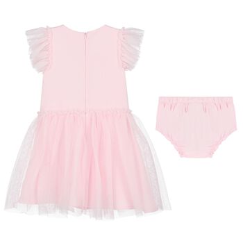 Baby Girls Pink Tulle Dress