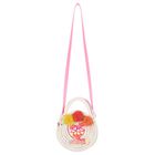 Girls Ivory Logo Handbag, 1, hi-res