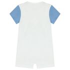 Baby Boys White & Yellow Rompers ( 3-Pack ), 1, hi-res