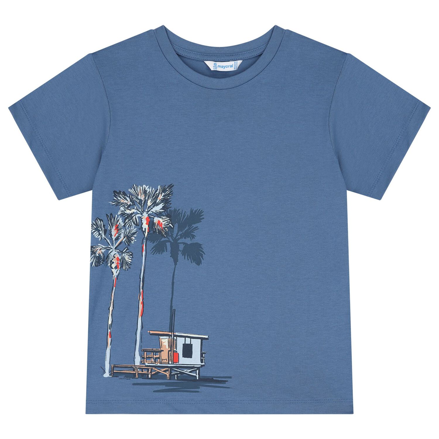 طقم شورت باللون الأزرق والأبيض و الكحلى للأولاد, 2, hi-res