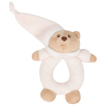 Baby Girls Pink Bear Rattle Toy ( 15cm )