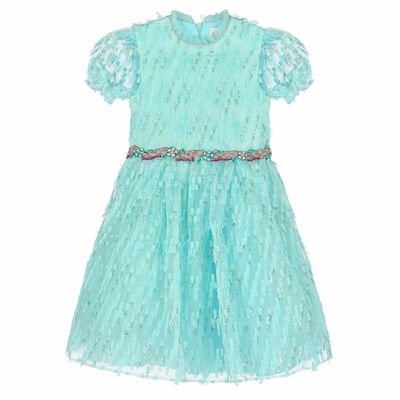 Girls Blue Special Occasion Dress
