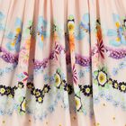 فستان بنات مزين بالزهور باللون الوردى , 3, hi-res