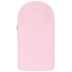 طقم بنات بالشعار باللون الزهري, 1, hi-res