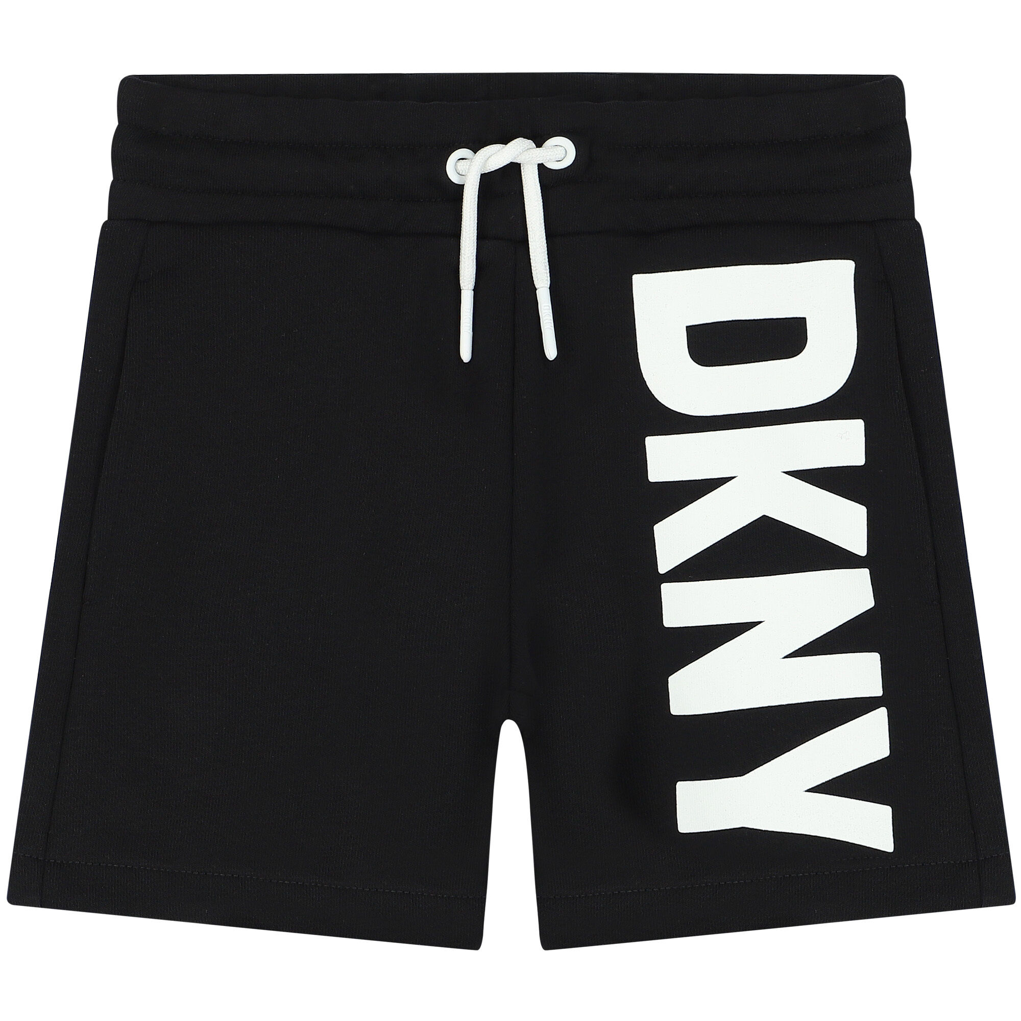 DKNY Girls Black Logo Shorts Junior Couture USA