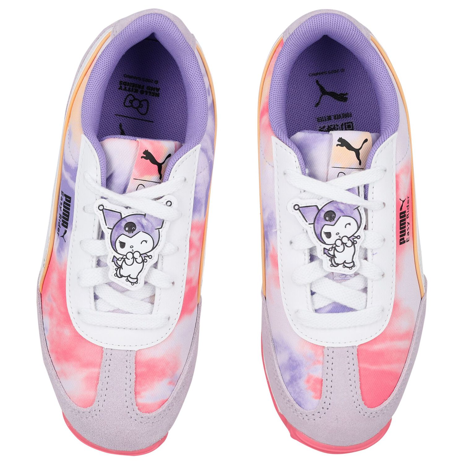 Girls Pink Hello Kitty Easy Rider Trainers, 1, hi-res