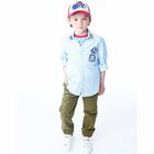 Boys Light Blue Logo Shirt, 1, hi-res