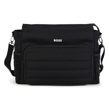 Mini Me Black Logo Changing Bag ( 39CM )