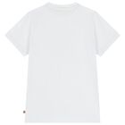 Boys White & Beige Geo Map Shorts Set, 1, hi-res