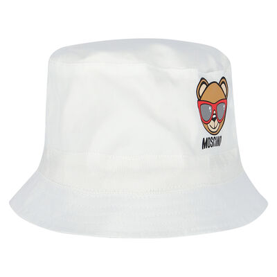 White Logo Hat