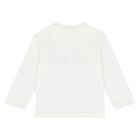 Younger Boys White, Orange & Grey Fox Tracksuit ( 3 Piece ), 3, hi-res