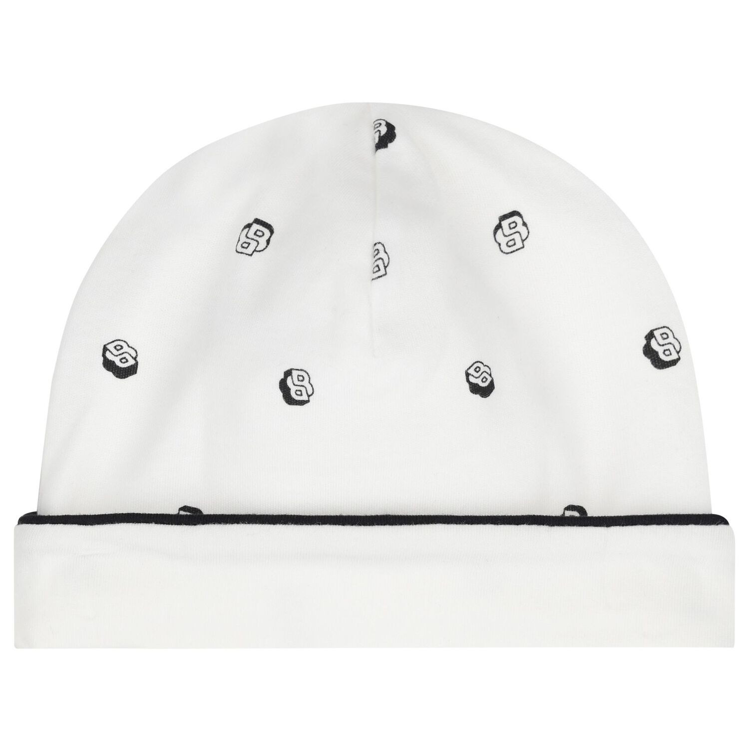 طقم بودى سوت للاولاد باللون الابيض والاسود , 1, hi-res