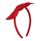Girls Red Bow Headband, 1, hi-res