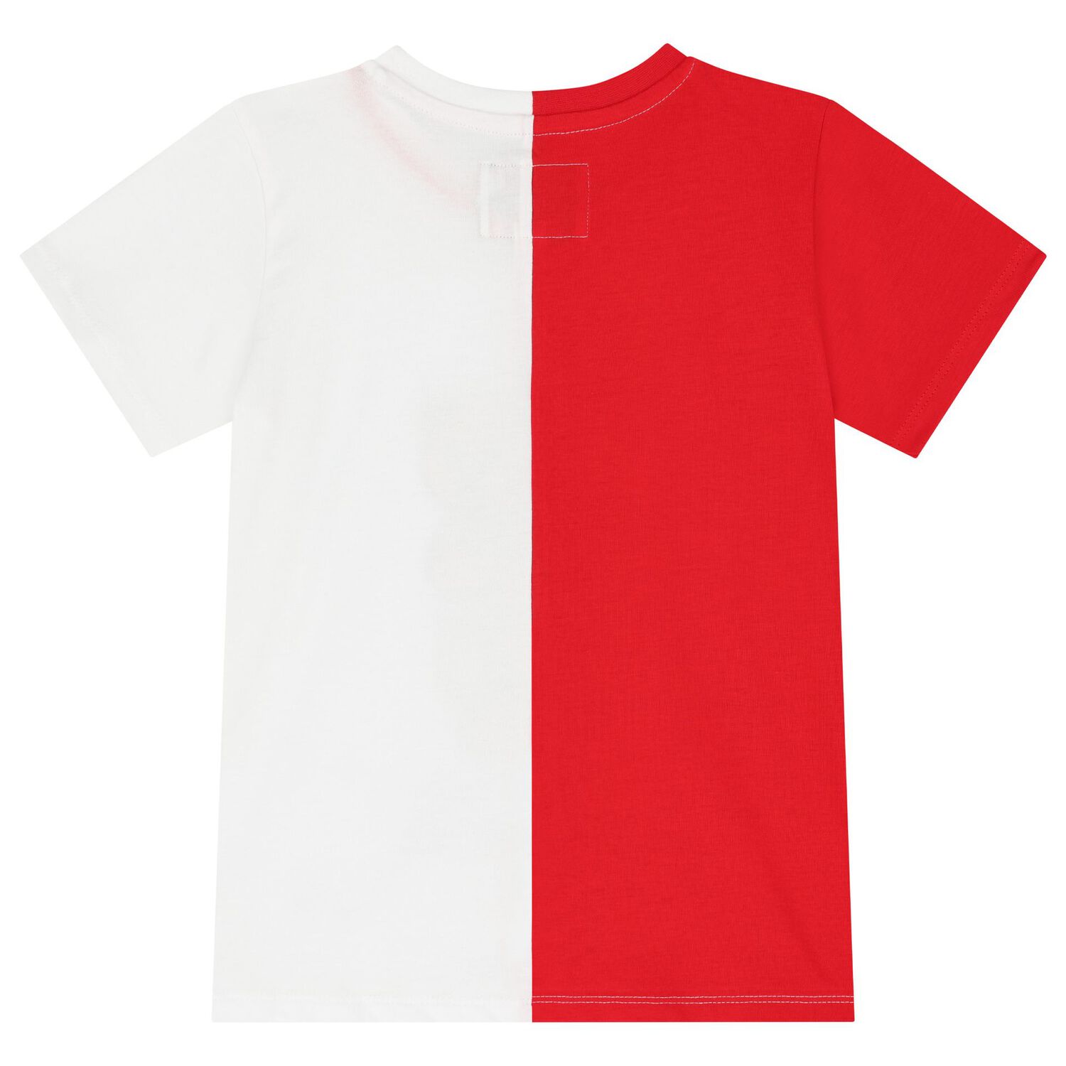Boys White & Red Teddy Bear Logo T-Shirt, 1, hi-res image number null