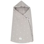 Grey Logo Reversible Baby Nest, 1, hi-res