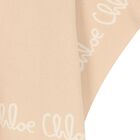 Girls Pink Knitted Cape, 1, hi-res