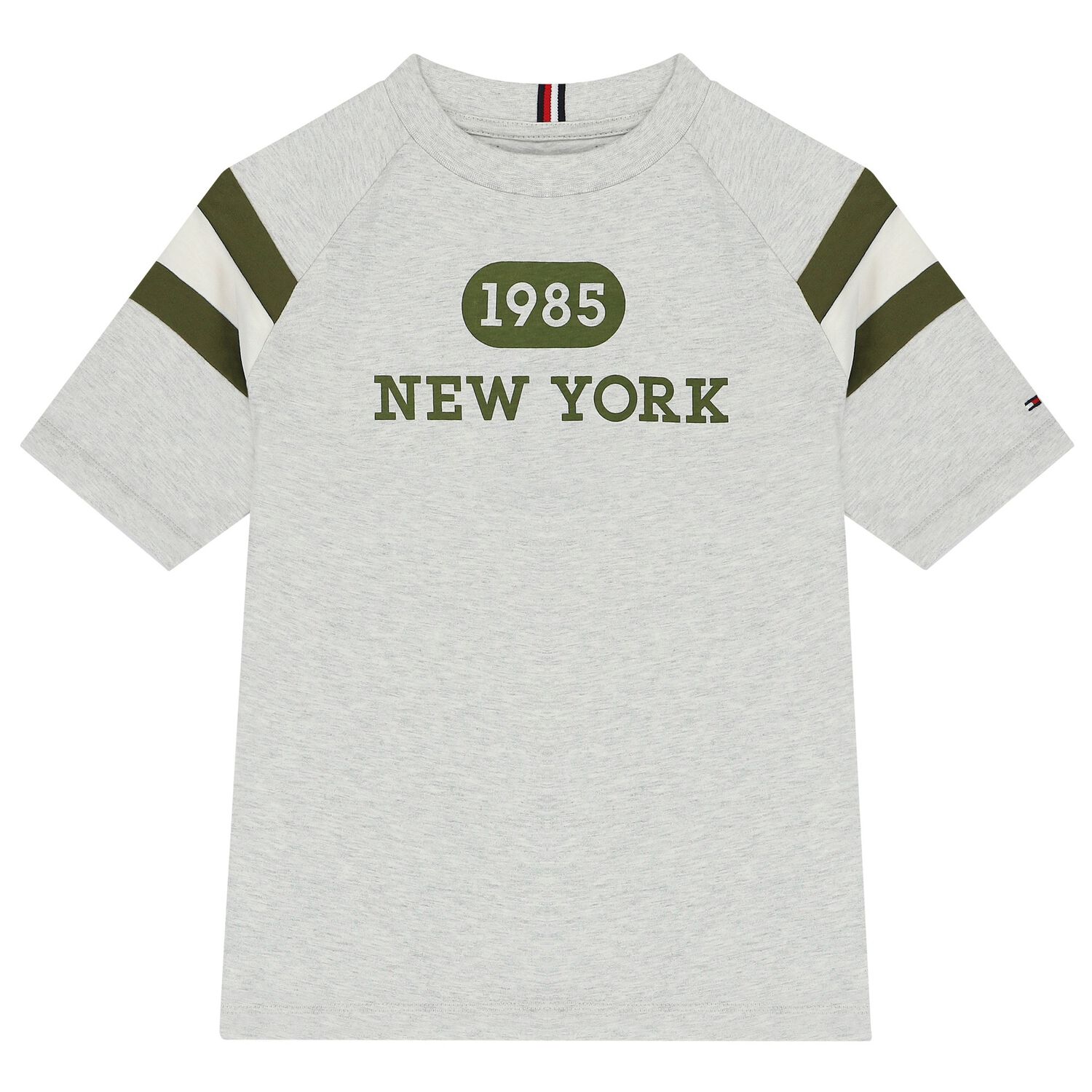 Boys Grey Logo T-Shirt, 1, hi-res