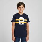 Boys Navy Blue Logo T-Shirt, 2, hi-res