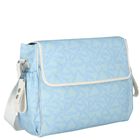 Blue & White Logo Baby Changing Bag ( 34cm ), 1, hi-res