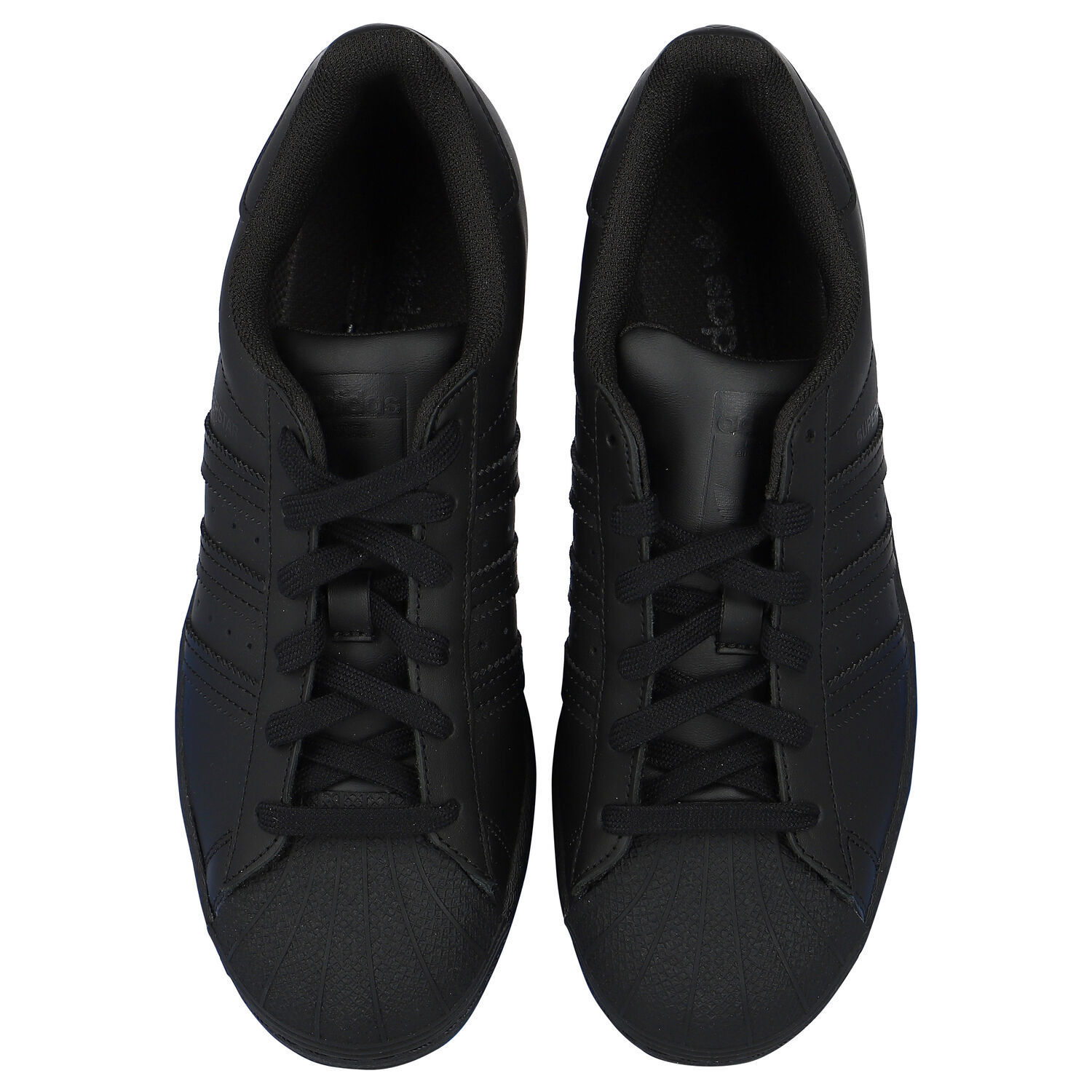 Black Superstar Trainers, 1, hi-res