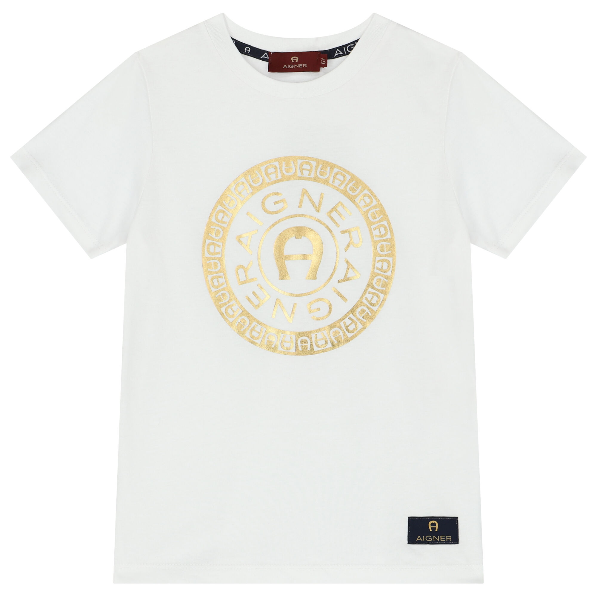 Boys gold shop t shirt