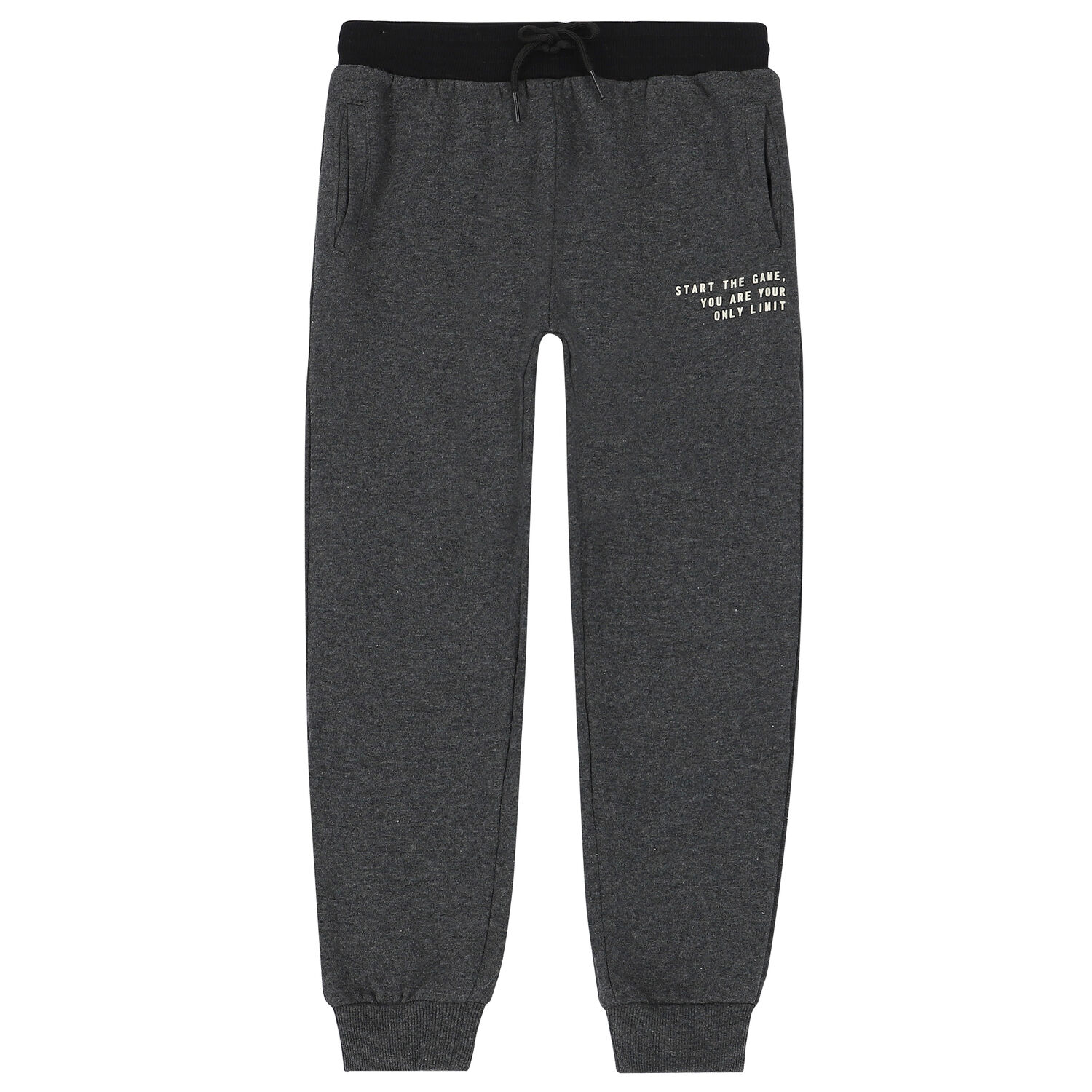 Boys Yellow, Grey & Black 3-Piece Tracksuit, 2, hi-res