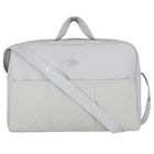 Grey Quilted Baby Changing Bag, 3, hi-res