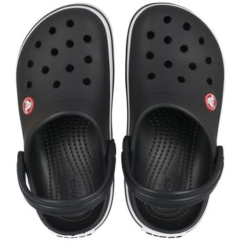 Black Crocband Clogs Sandals