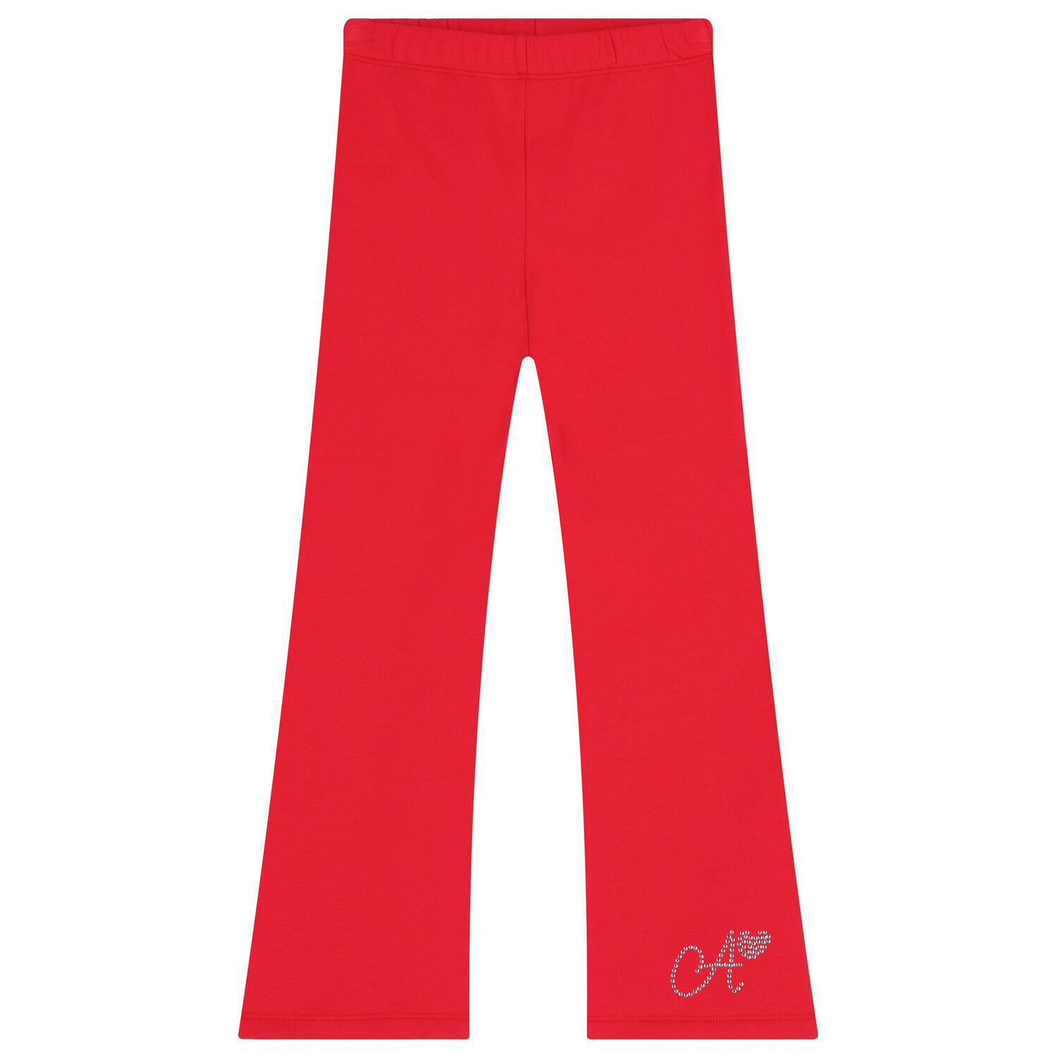 Girls Red Logo Bow Trouser Set, 1, hi-res