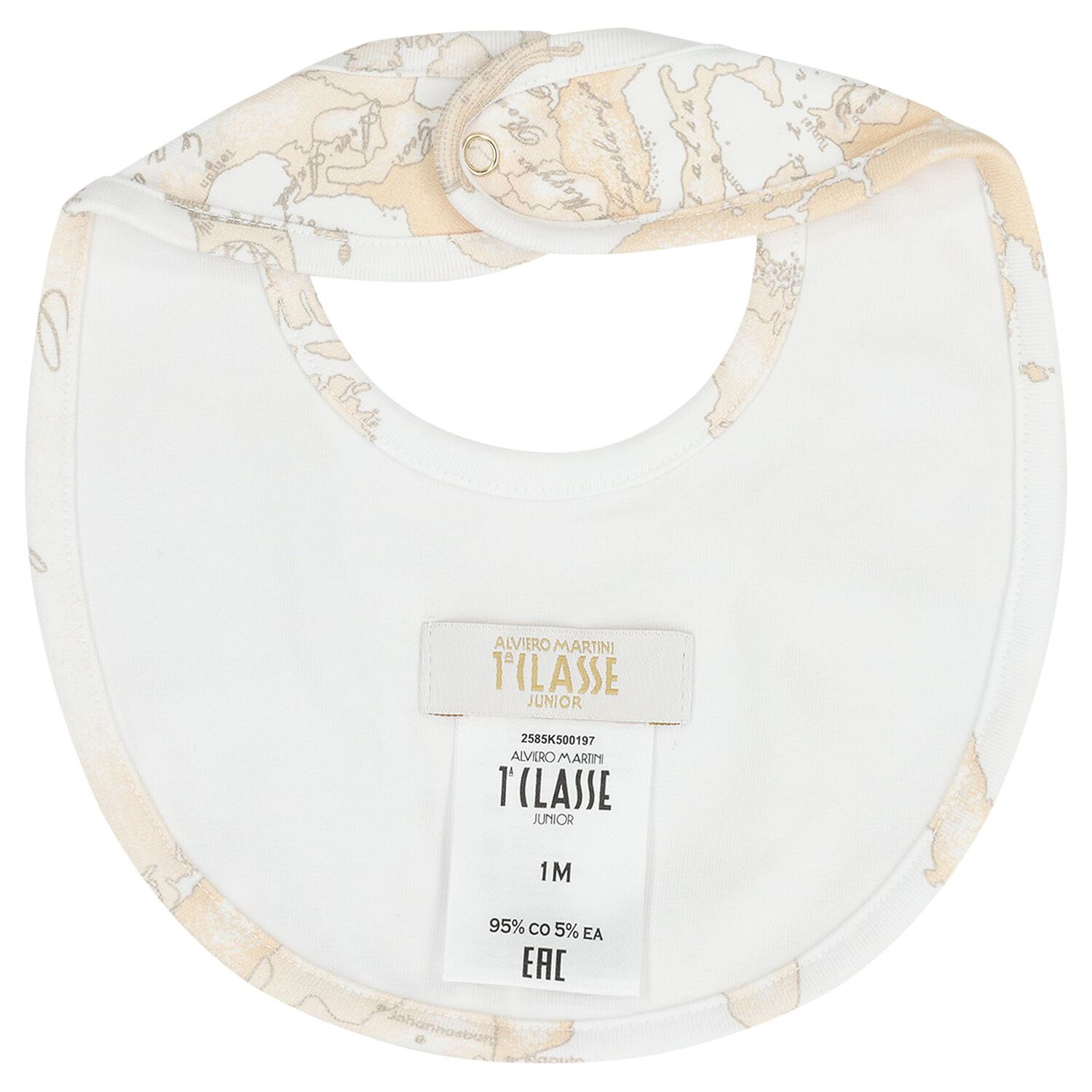 Baby Girls White & Beige Geo Map Gift Set, 1, hi-res