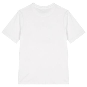 Boys White Logo T-Shirt