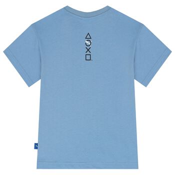 Boys Blue Playstion T-Shirt