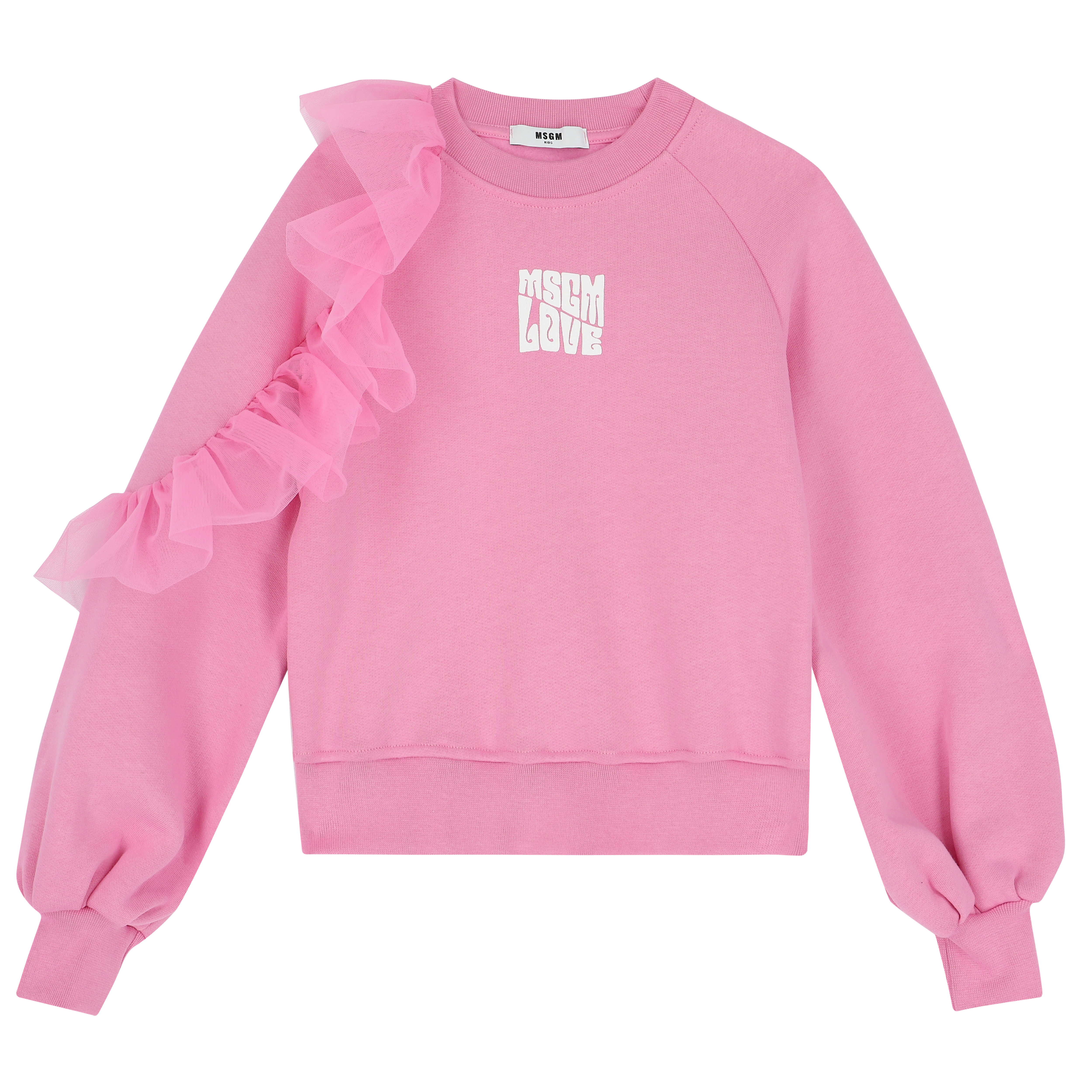 Msgm best sale pink sweatshirt