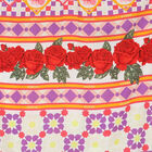 Girls Red & White Floral Dress, 1, hi-res