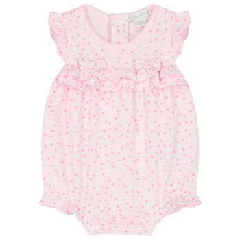 Baby Girls Pink Hearts Bodysuit