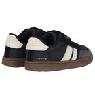 Younger Boys Black & White Trainers, 2, hi-res