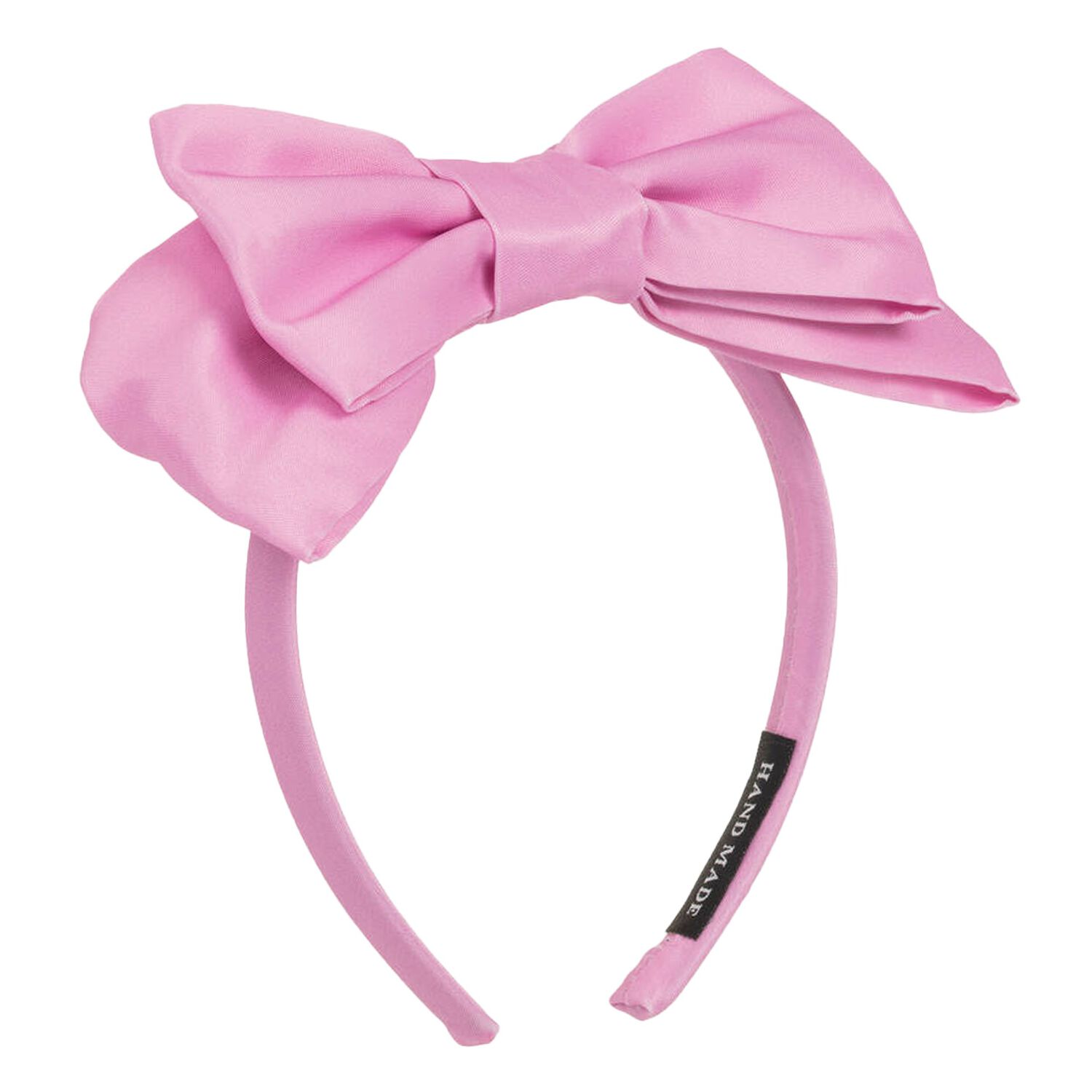 Girls Pink Bow Headband, 1, hi-res image number null