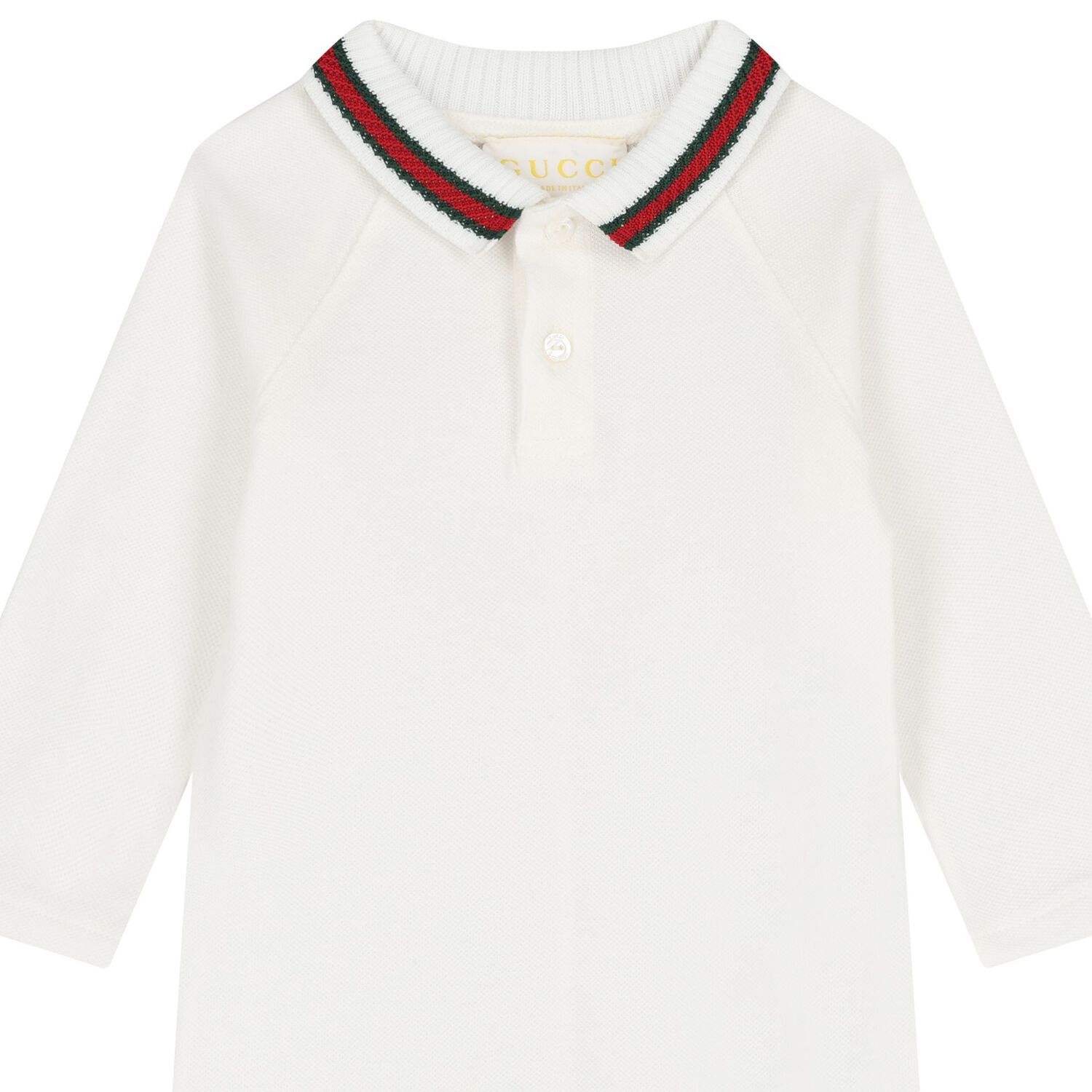 Baby Ivory Web Striped Romper, 1, hi-res