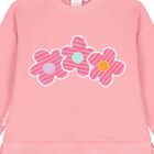 Girls Pink Floral Dress Set, 1, hi-res