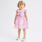 Girls Pink & Green Dress, 1, hi-res