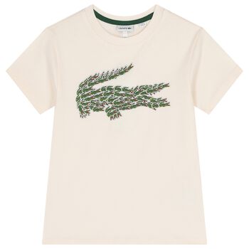 Boys Ivory Logo T-Shirt