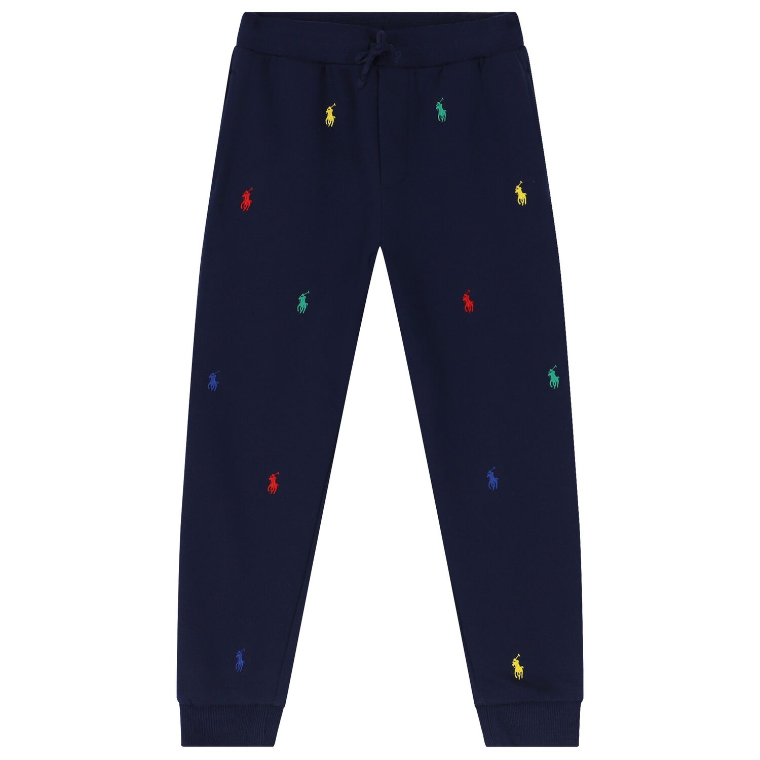 Boys Navy Blue Logo Joggers, 1, hi-res image number null