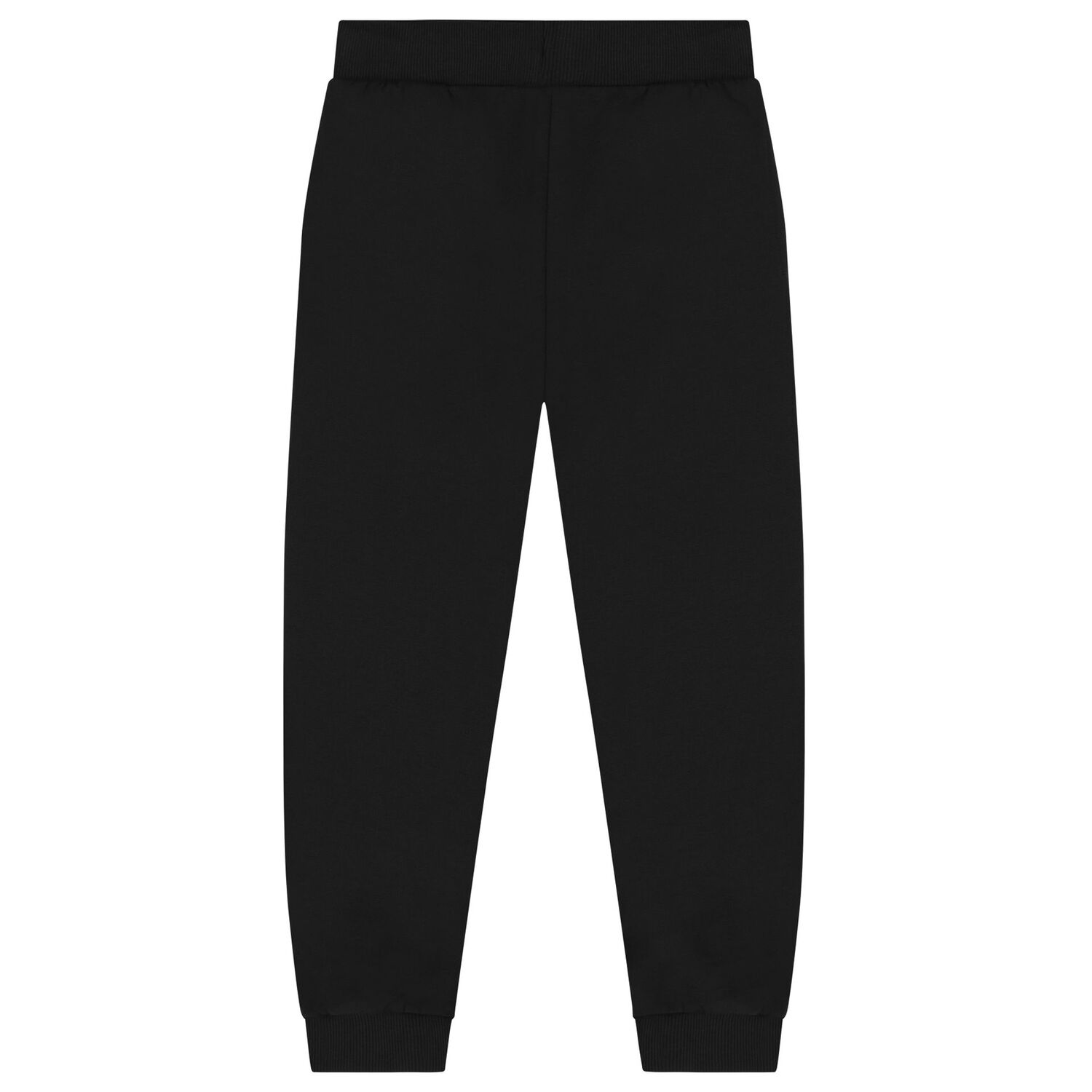 Black Teddy Bear Logo Joggers, 2, hi-res