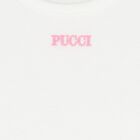 Girls White Logo Onde T-Shirt, 1, hi-res