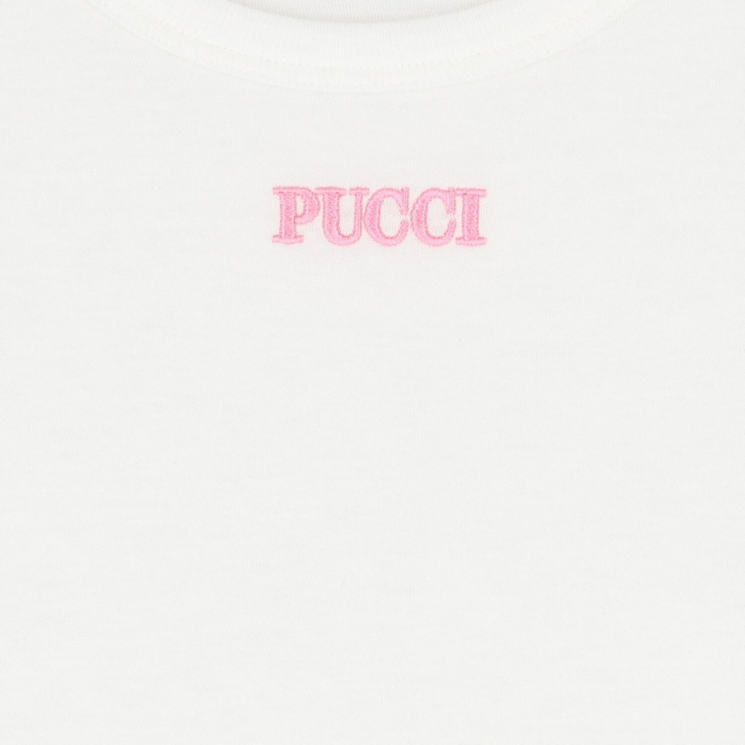 Girls White Logo Onde T-Shirt, 1, hi-res